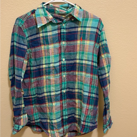 Ralph Lauren Plaid Button Down Shirt - Picture 1 of 4